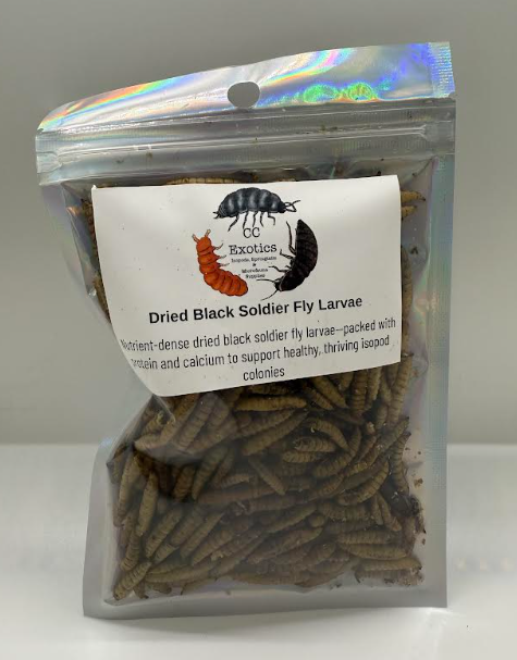 Dried Black Soldier Fly Larvae - 2oz