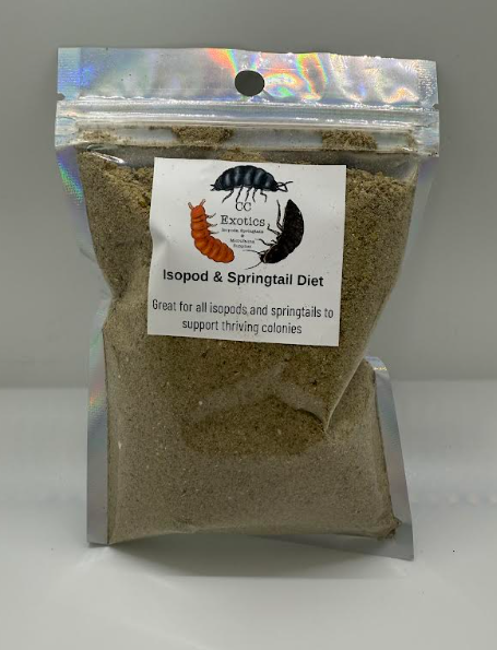 Isopod and Springtail Diet - 4oz